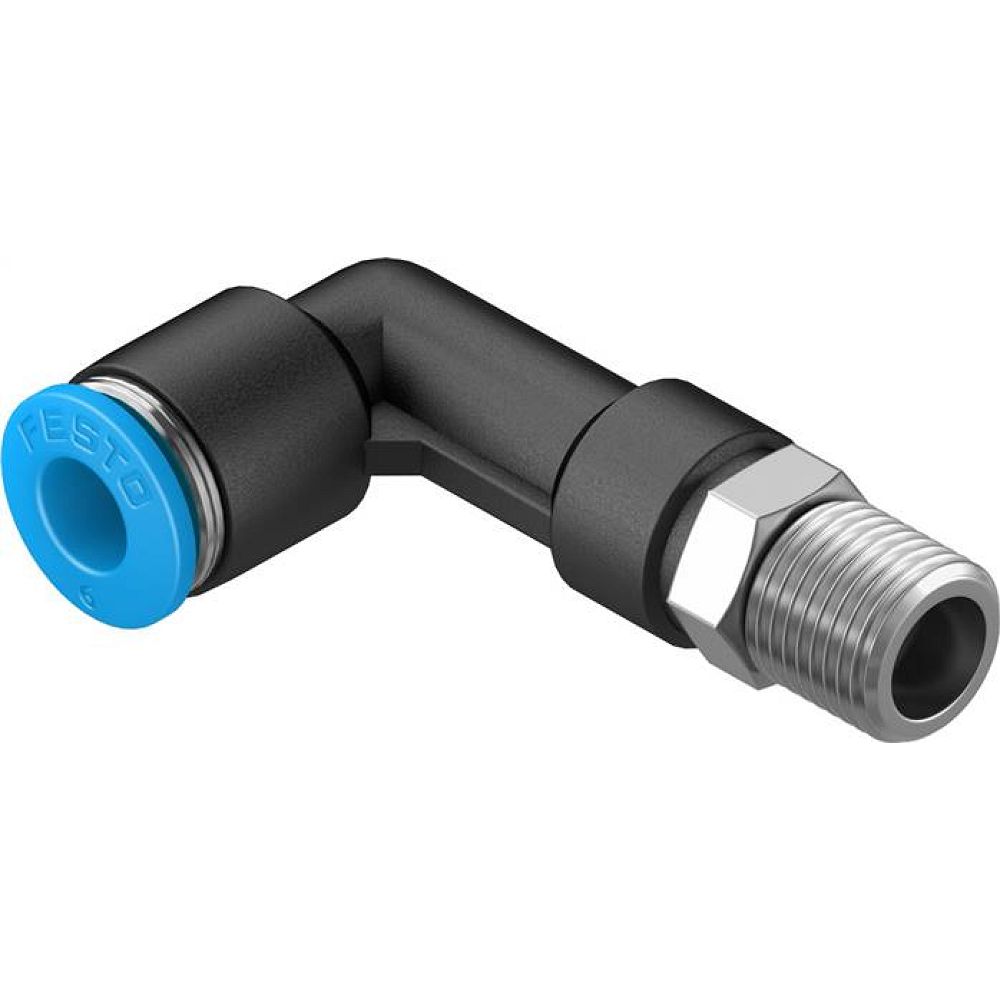 Festo 153077. Push-in L-fitting, long QSLL-1/8-6