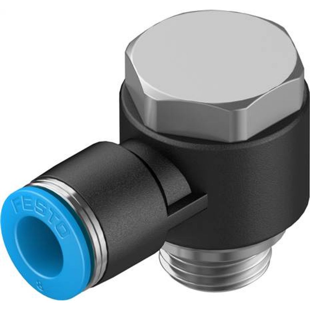 Festo 132064. Push-in L-fitting QSLV-G1/4-8-50