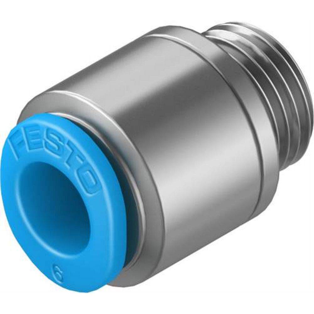 Festo 186267. Push-in fitting QSM-G1/8-6-I