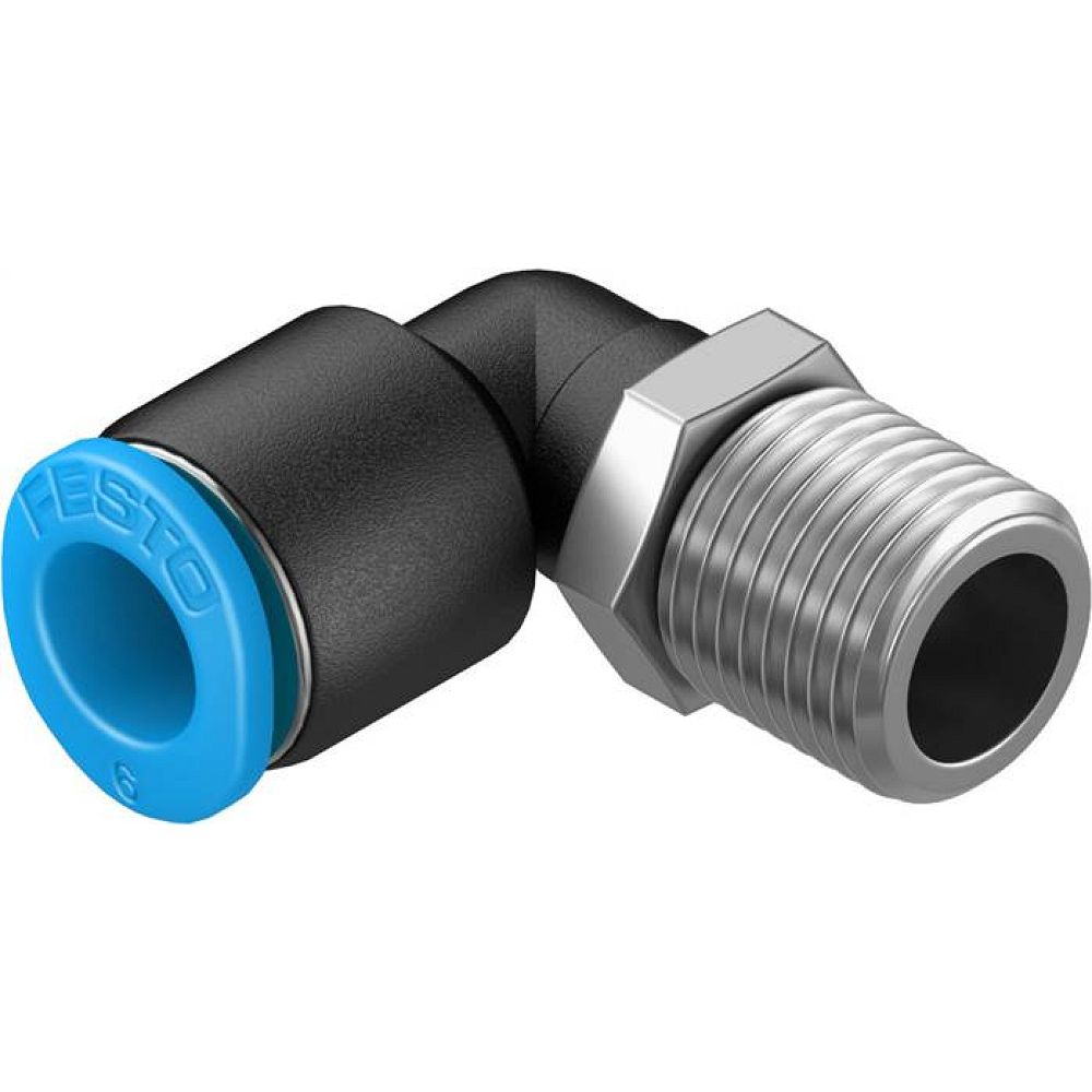 Festo 130765. Push-in L-fitting QSML-1/8-6-100