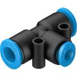 Festo 153369. Push-in T-connector QSMT-6-4