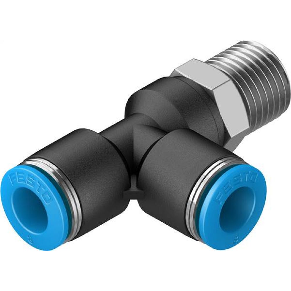 Festo 153121. Push-in T-fitting QSTL-1/4-8