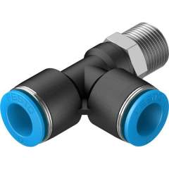 Festo 153125. Push-in T-fitting QSTL-3/8-12