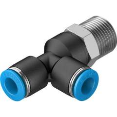 Festo 153122. Push-in T-fitting QSTL-3/8-8