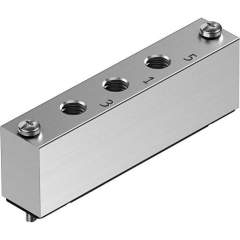 Festo 569991. Supply plate VABF-L1-10-P3A4-M5