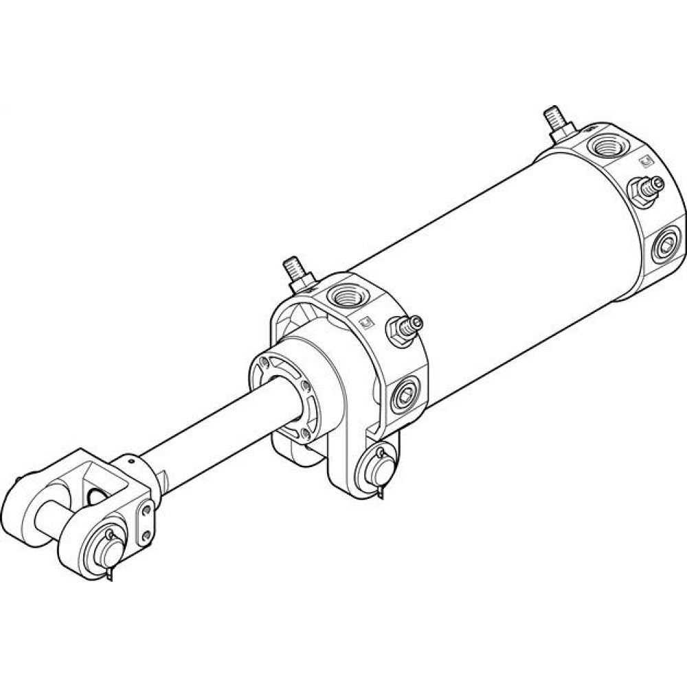 Festo 557906. Gelenkzylinder DW-80-100-Y