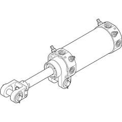 Festo 557917. Hinge cylinder DW-80-125-Y-AB