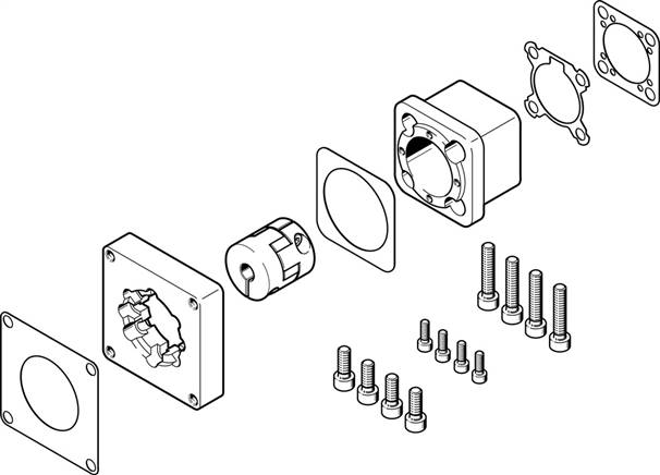 Festo 2256397. Axialbausatz EAMM-A-D32-67A-S1