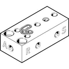 Festo 8068637. Sub-base VABS-P12-S-M5-P3