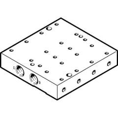 Festo 8076386. Anschlussleiste VABM-P7-18M-G18-M5-4