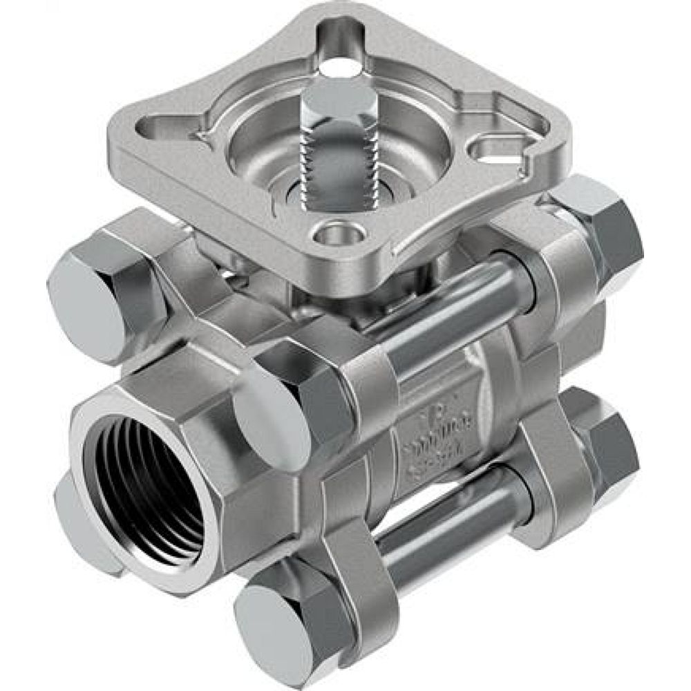 Festo 4809117. Kugelhahn VZBE-1/2-T-63-T-2-F0304-V15V15