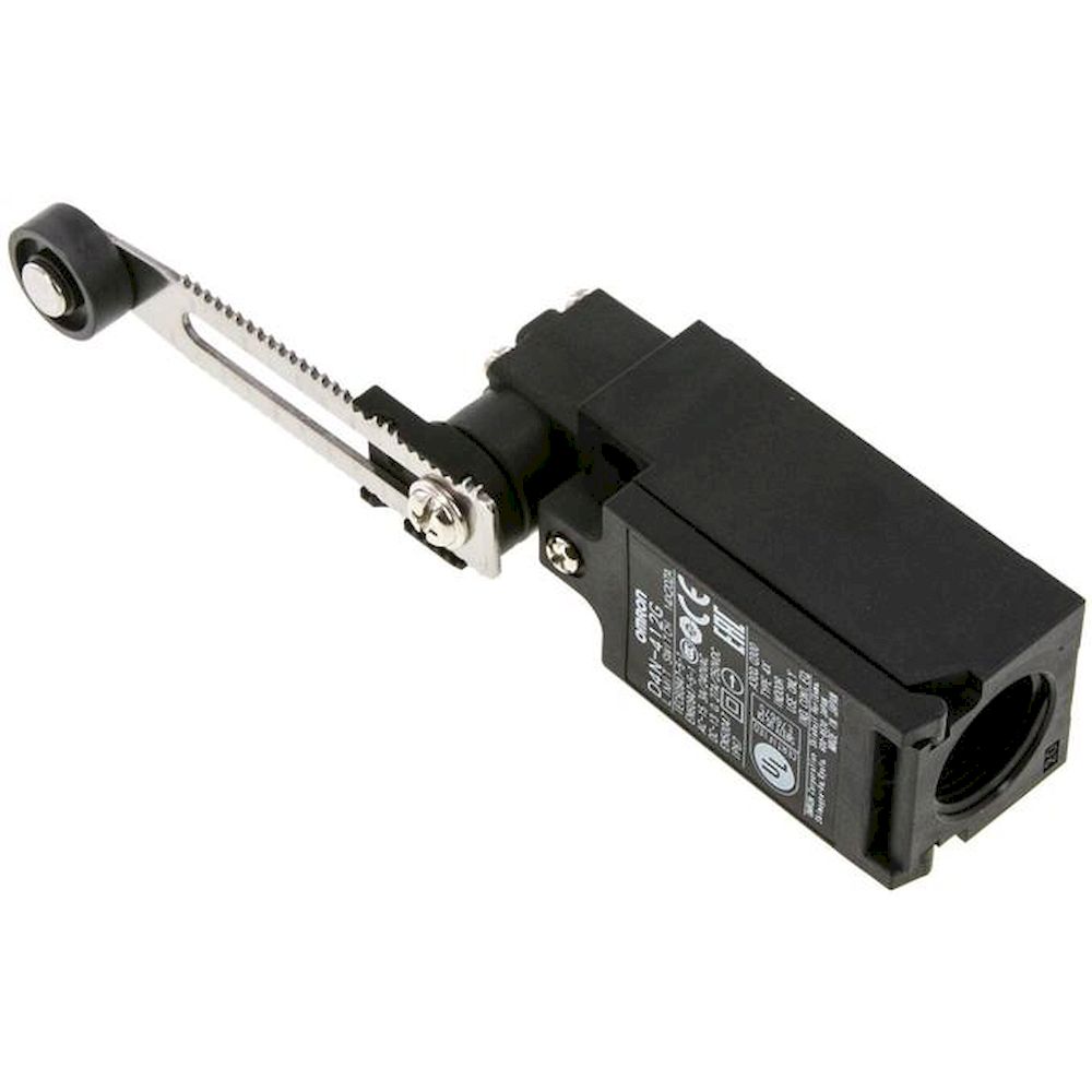 Omron D4N412G. Omron safety position switch, Adjustable roller lever
