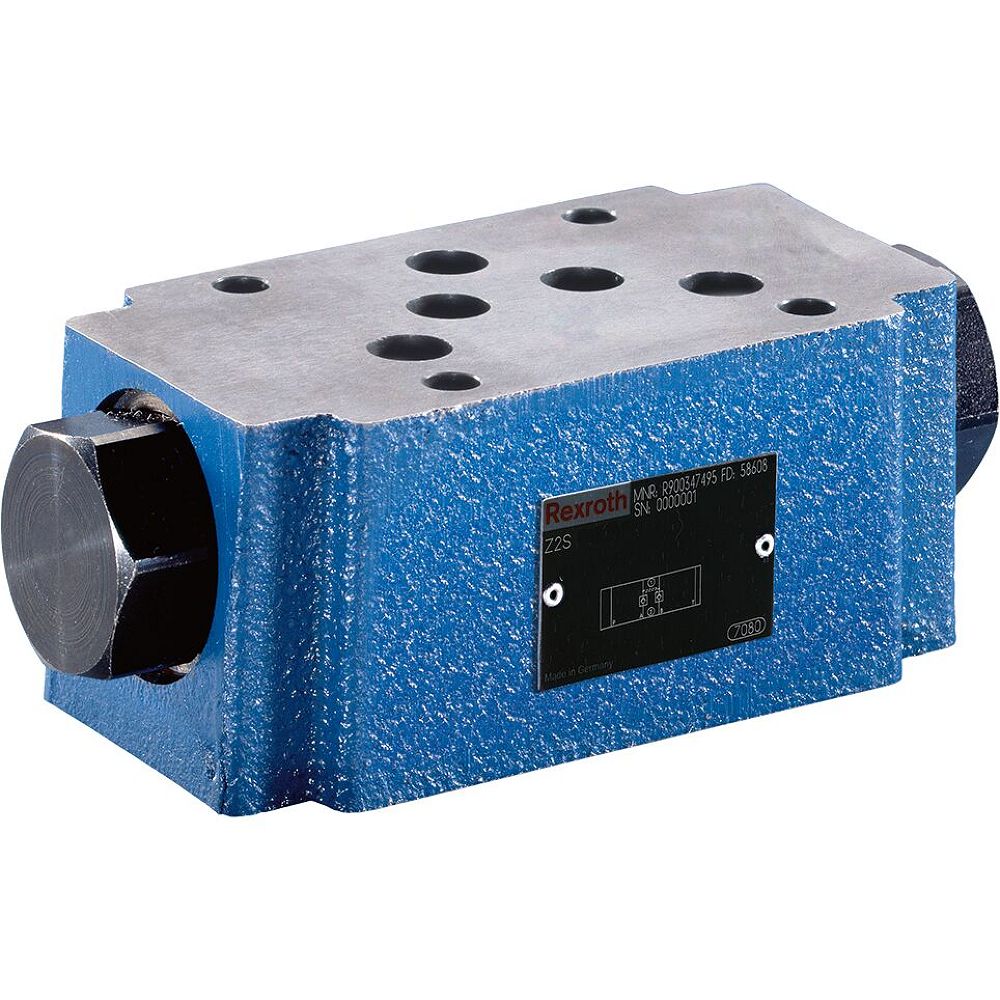 Bosch Rexroth R900407424. CHECK VALVE SANDWICH PLATE Z2S10A1-3X/