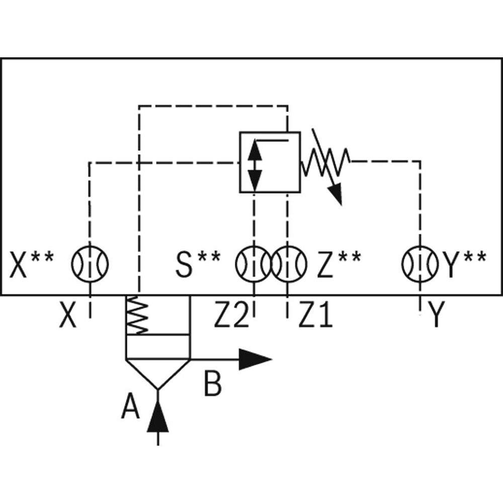 Bosch Rexroth R900966069. LOGIC COVER LFA25DZ2-7X/050XY