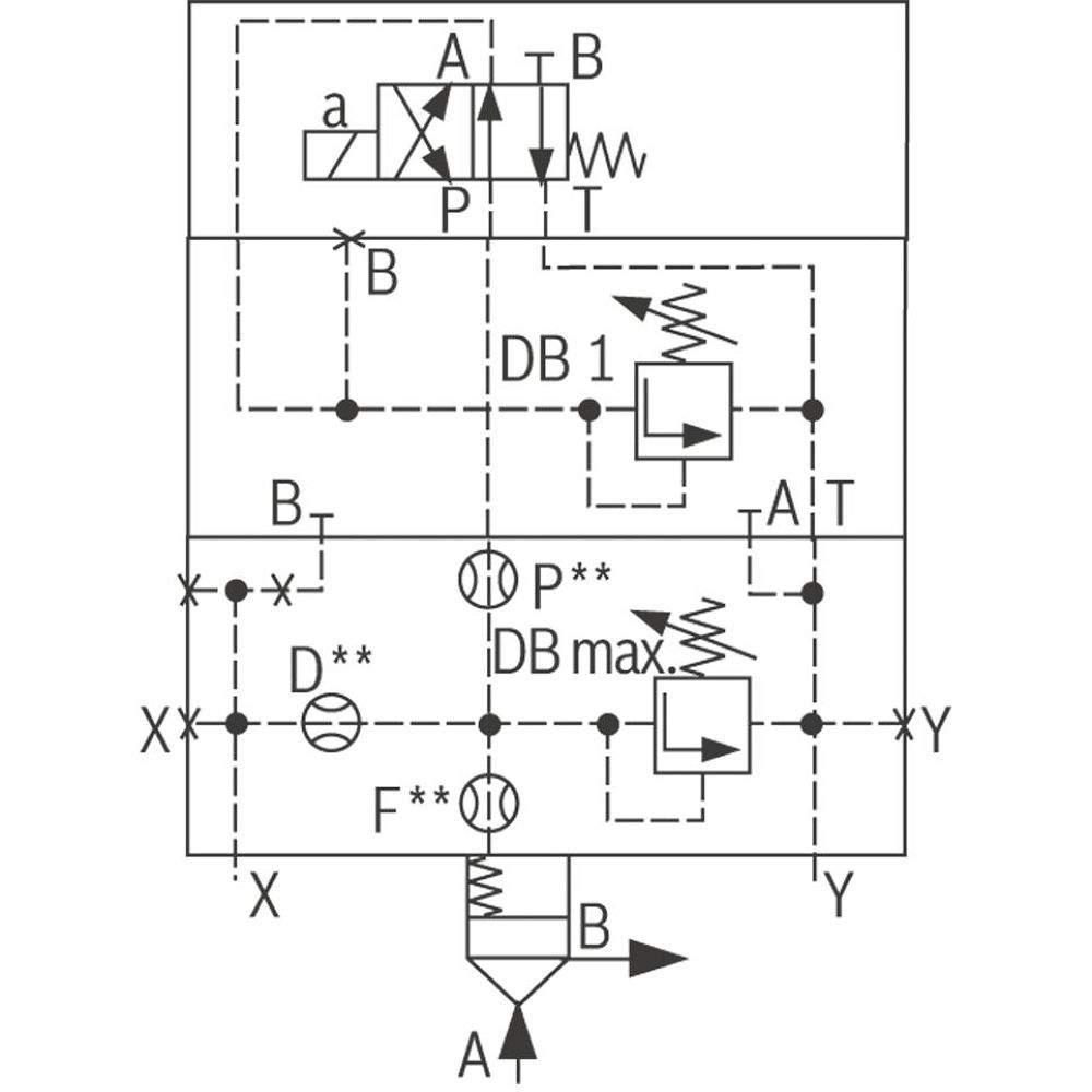 Bosch Rexroth R901490537. Logik-Deckel LFA32DBU2A2-7X/315A100P15