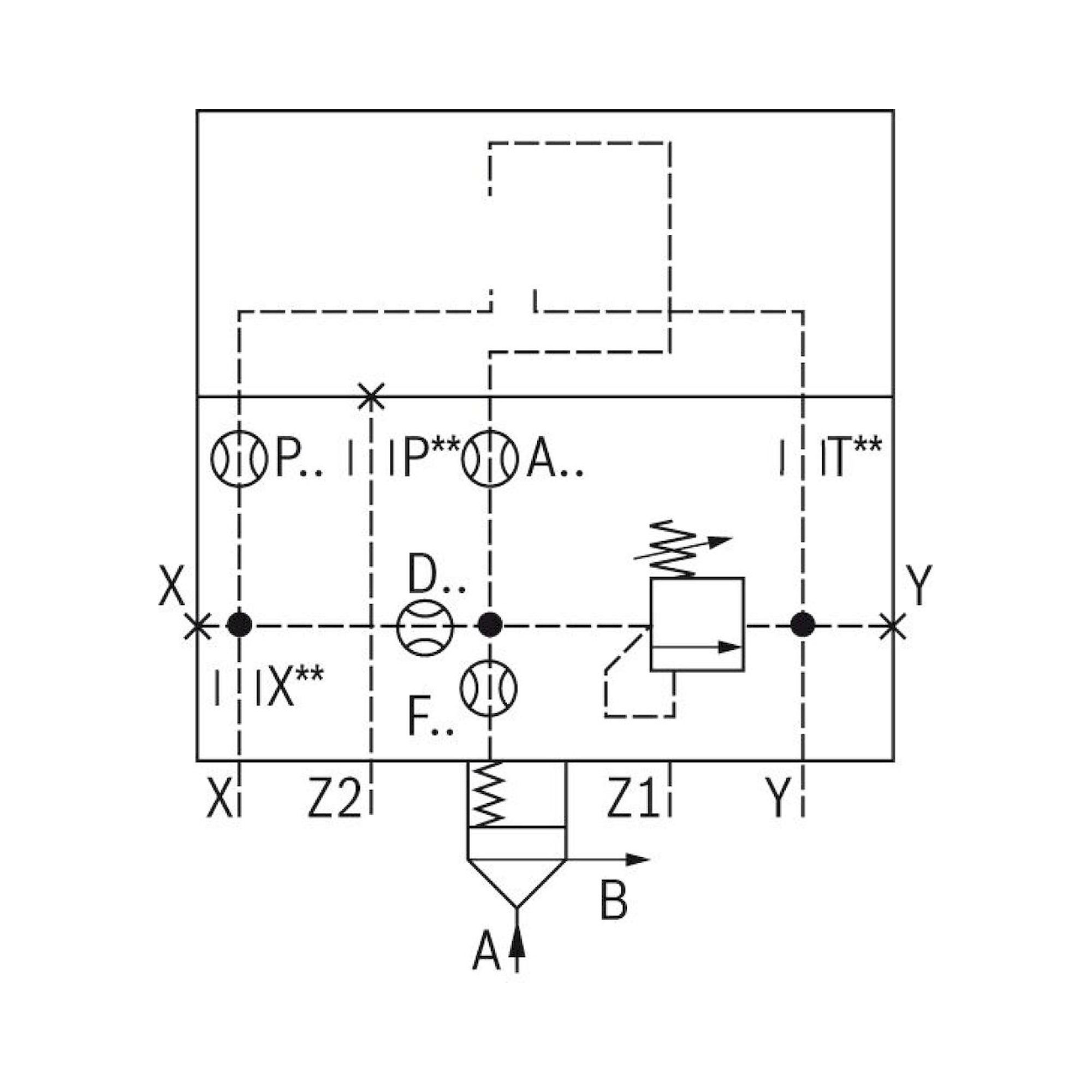 Logic Cover LFA25DBS2-7X/450P450P - Bosch Rexroth R901527677
