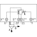 Bosch Rexroth R901257463. LOGIC COVER LFA32DZ2-7X/050