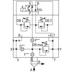 Bosch Rexroth R901309552. Logik-Deckel LFA32DBU3D2-7X/420A200B100