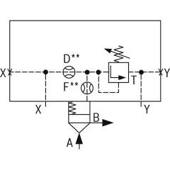 Bosch Rexroth R901474927. Logik-Deckel LFA16DBP.-7X/000