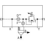 Bosch Rexroth R901014654. LOGIC COVER LFA25DBP2-7X/025