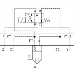 Bosch Rexroth R900962735. LOGIC COVER LFA25WEMB-7X/
