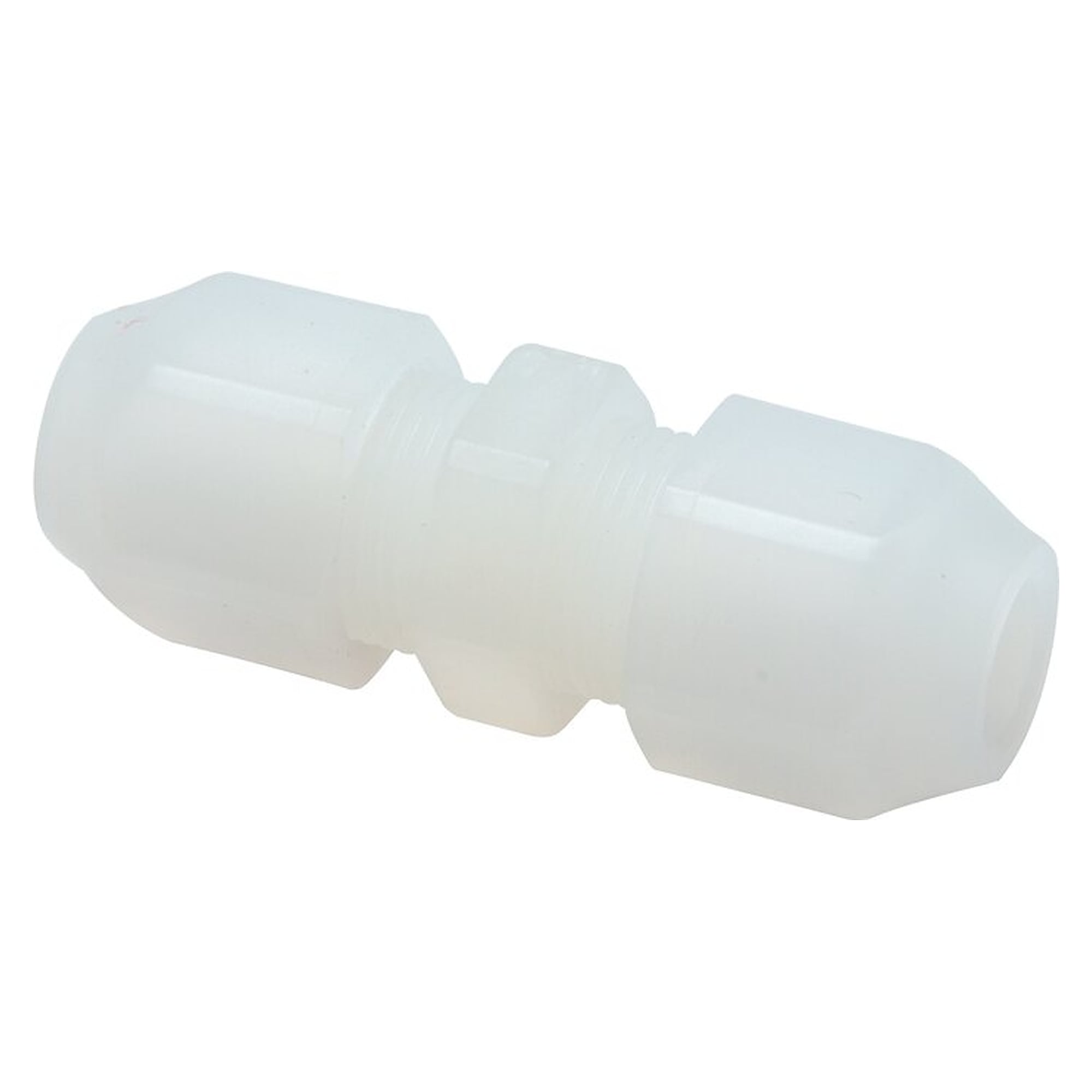 Hose connector, straight design, tube 8x6 mm, PVDF, temperature range from -20 °C to +120 °C