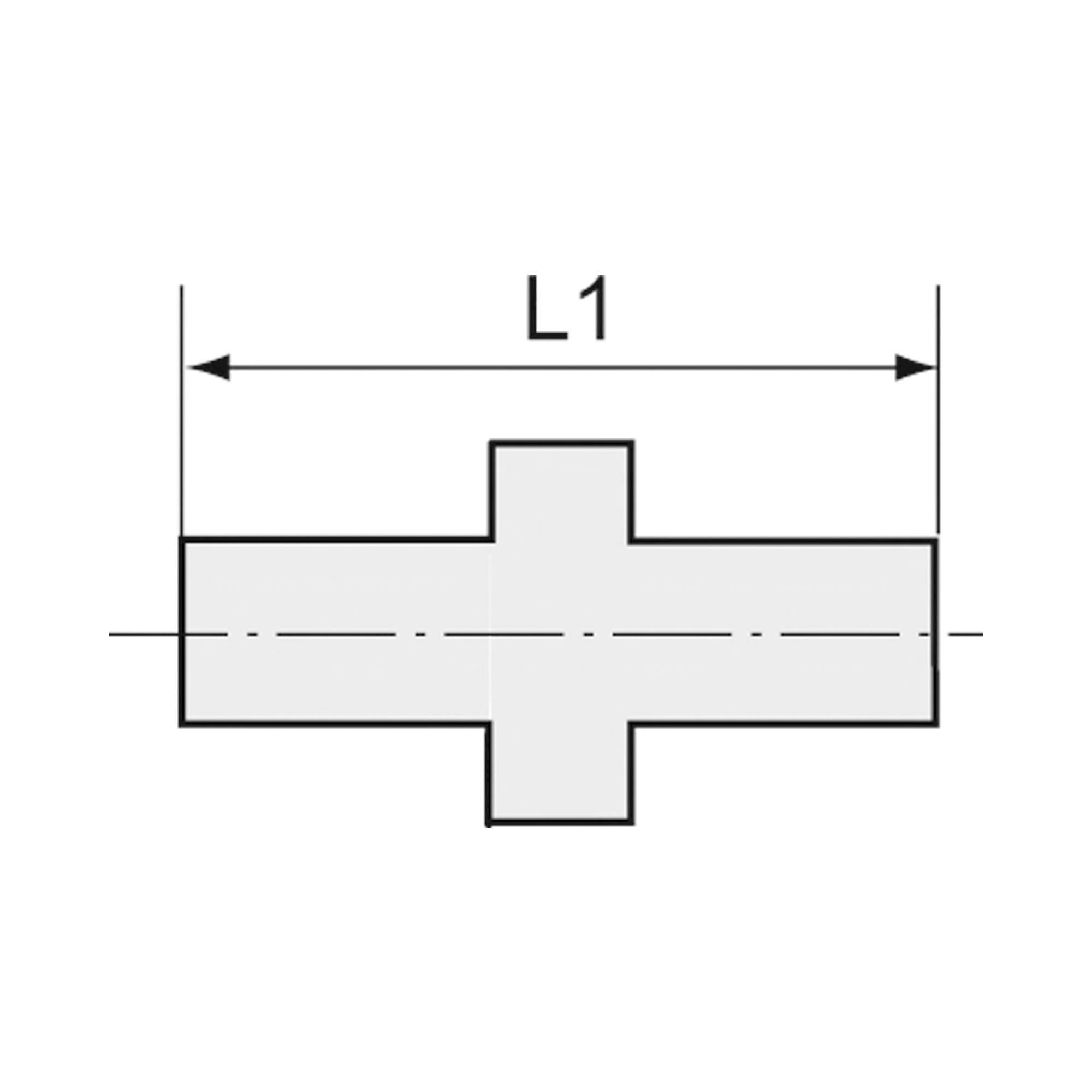 Doppelgewindenippel red., G 2, G 1, AG, SW 61, ES 1.4408 - Riegler 119314