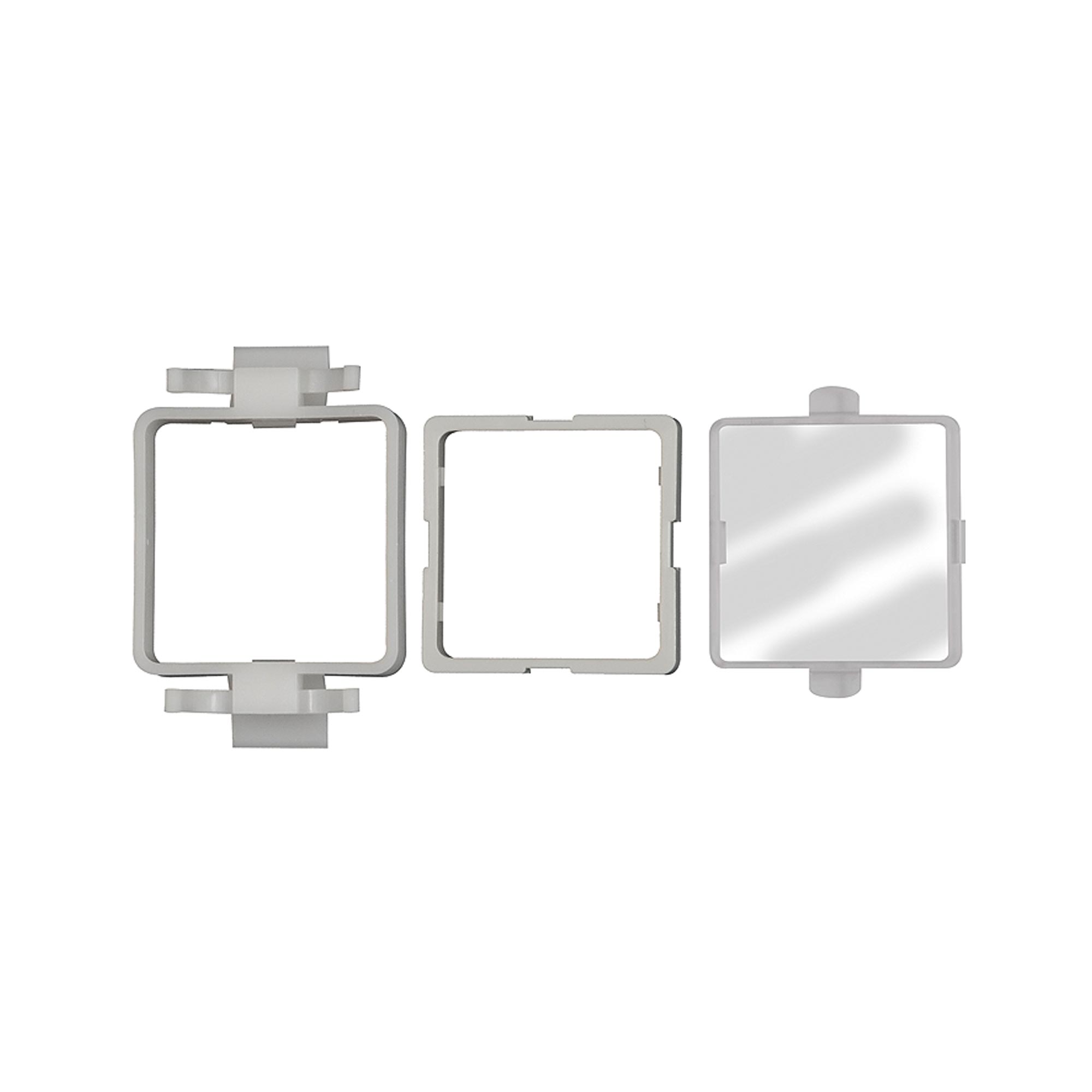 Installation frame with plastic protective cover - Riegler 133387