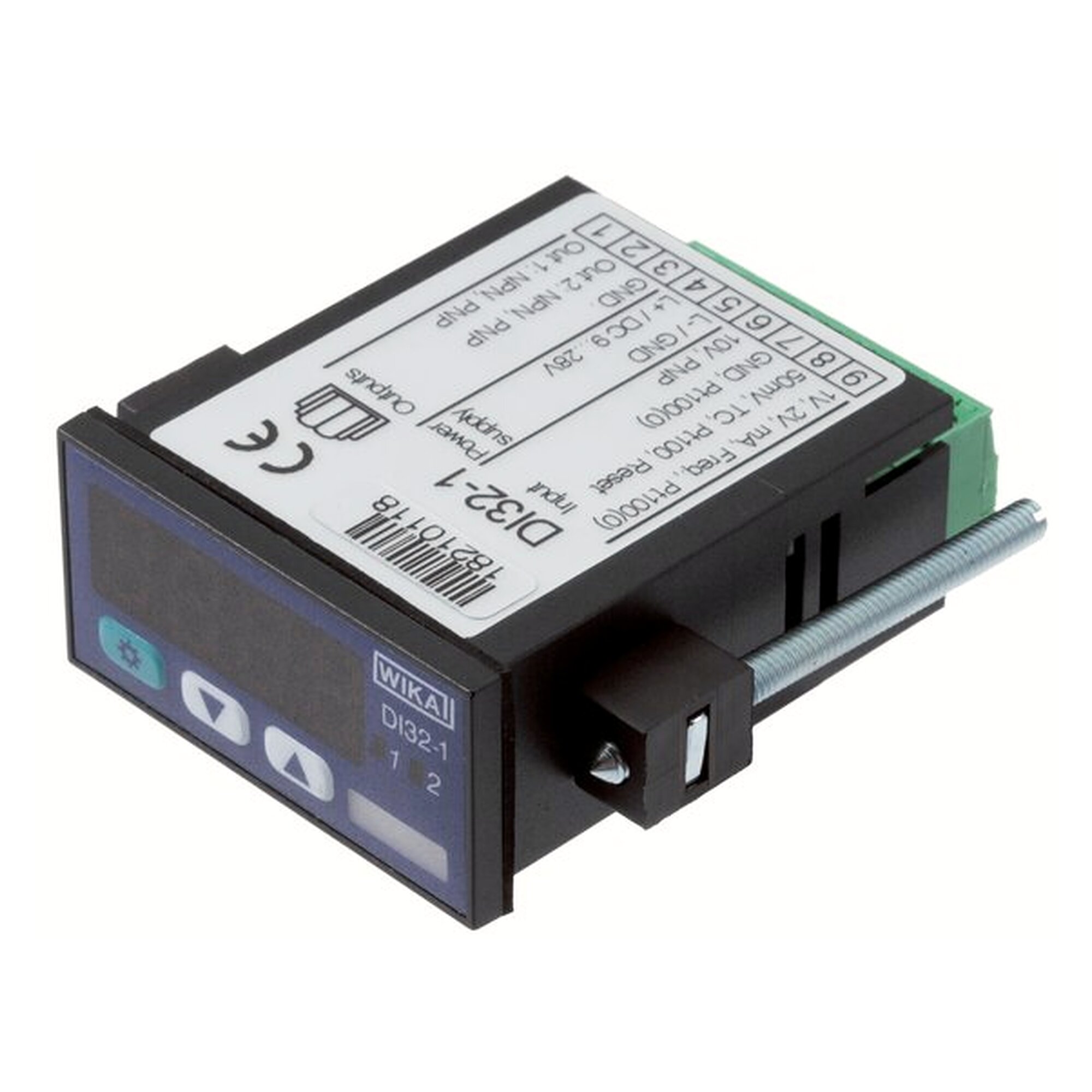 Accessory for compressed air equipment, polycarbonate Anzeige: 4-stellige LED-Anzeige
