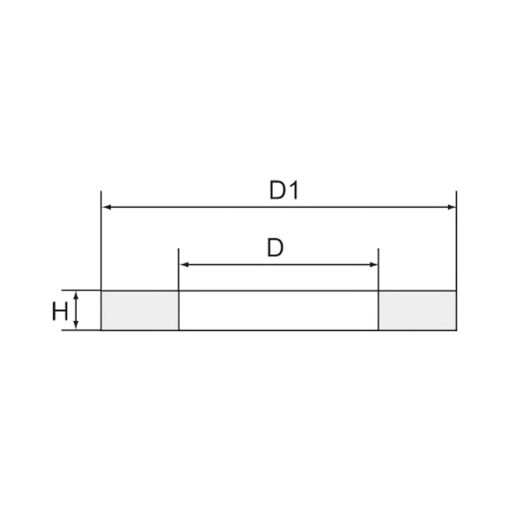 Filter disc for pressure gauge in-line filter, G 1/4 - Riegler 143858