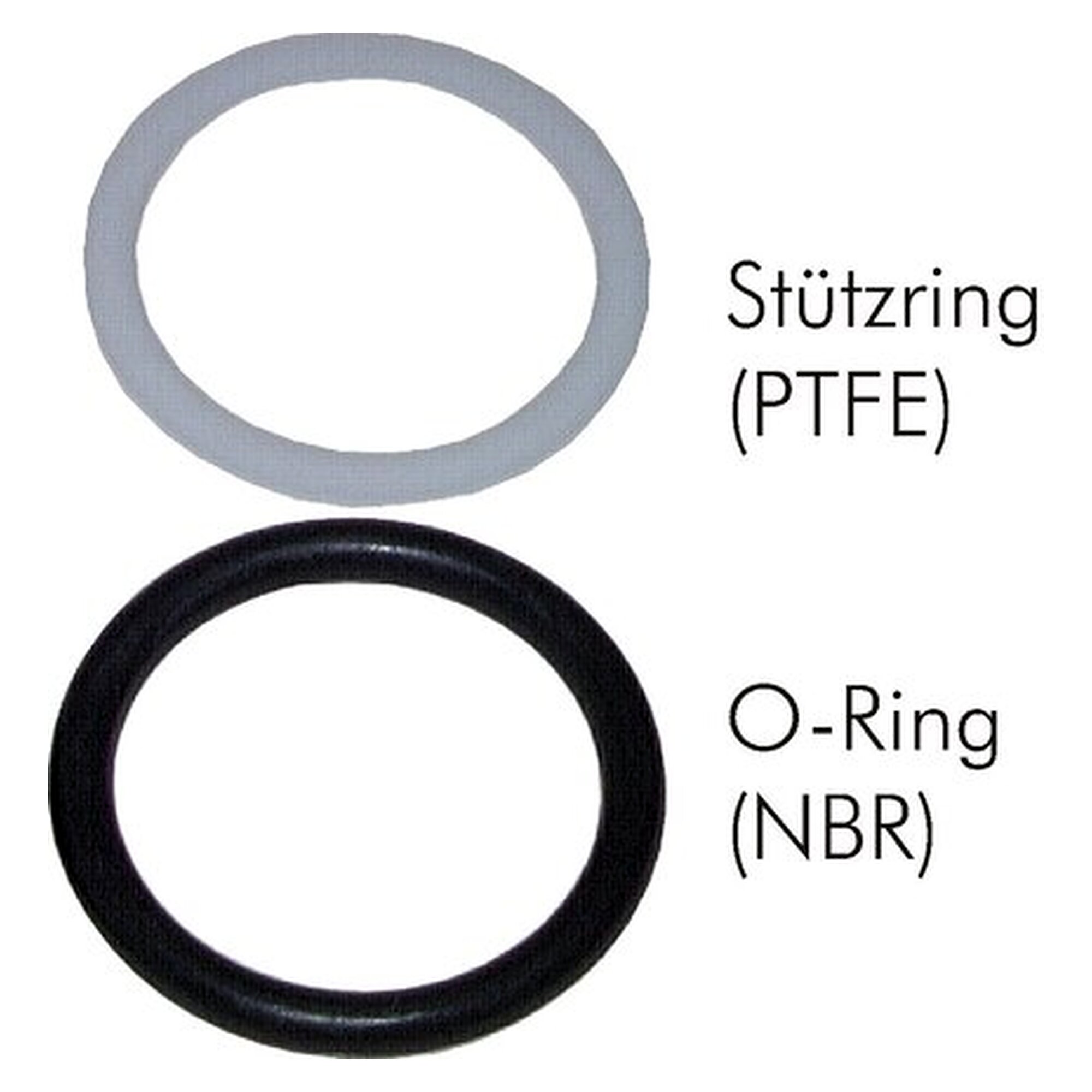 Dichtsatz für Steckkupplung ISO7241-1A, Baugröße 2A, Maß A 16,0 mm