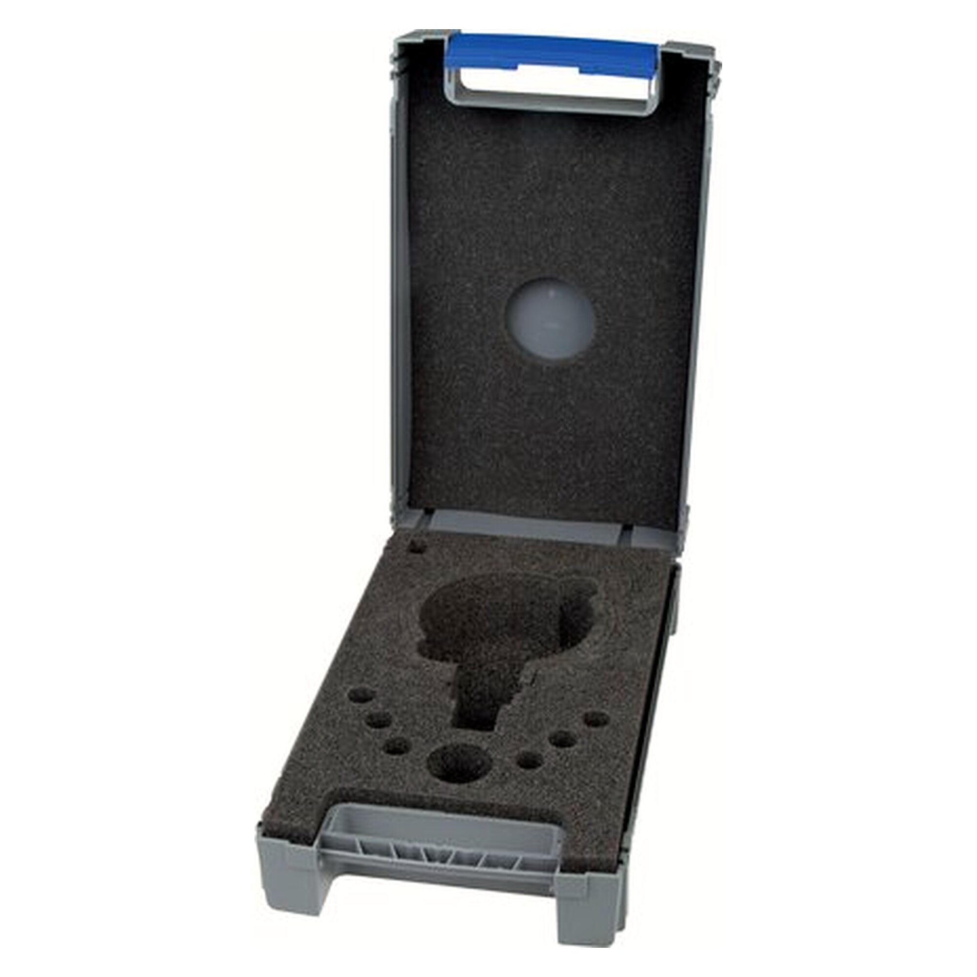 Plastic carrying case, for measuring instruments, protective and transport accessory