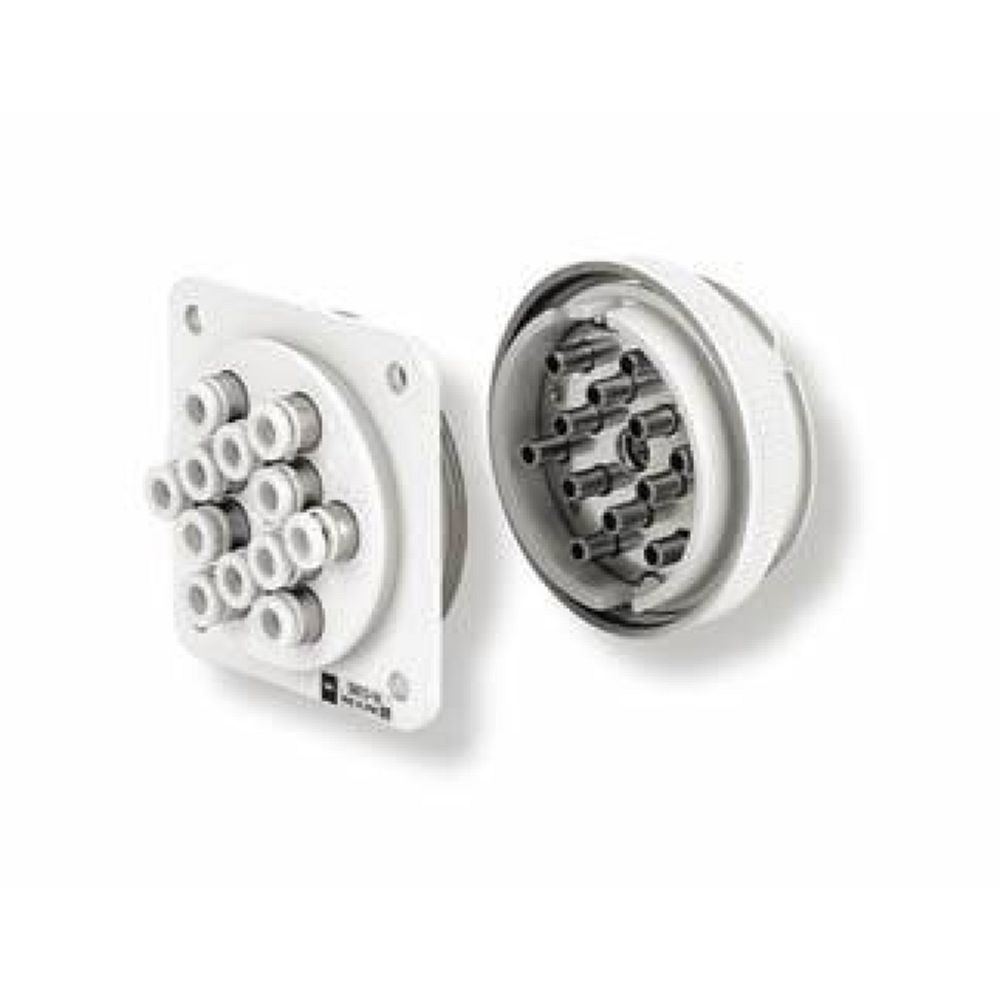 SMC DMK12S-04. DMK, Mehrfachkupplung mit Steckverbindung