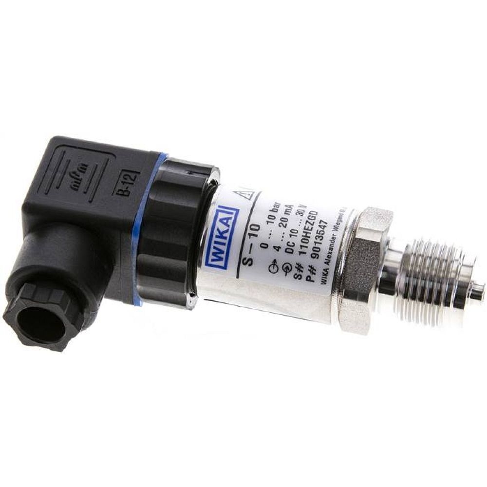 Wika DMU 100 ES Druckmessumformer 0-100 bar (0,2% BFSL), G 1/2" AG