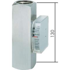 DMV 10-60 ES Durchflussmesser G 1" (IG), 20-60 l/min, 1.4571
