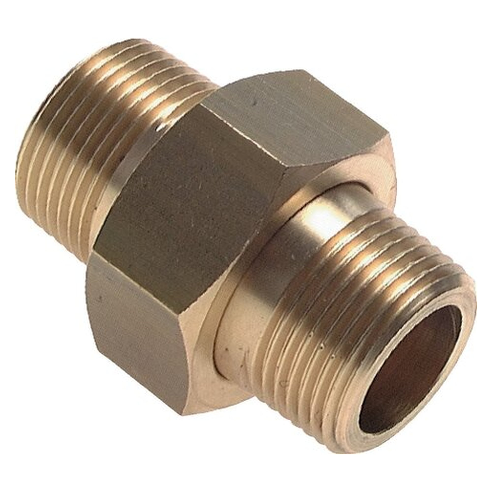 Double nipple, separable, thread R 1", PN 16 bar, nickel plated brass