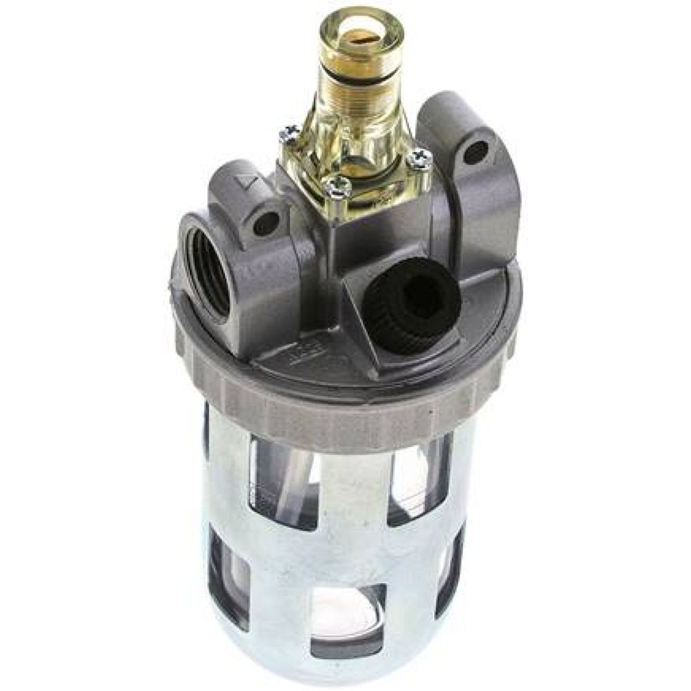 DO 23 S Standard-Öler, G 1/2", Standard 2, Kunststoffbehälter mit Schutzkorb