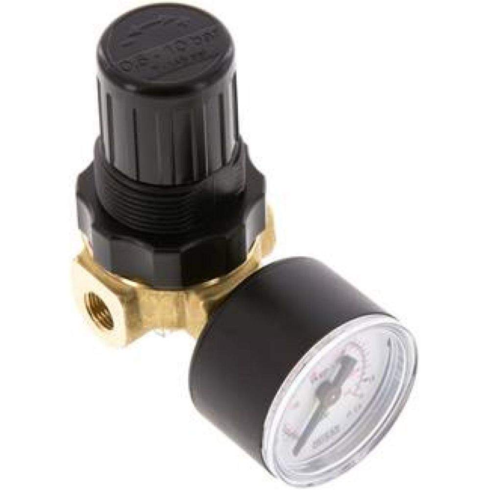 DR 021-00 * Mini-Druckregler G 1/8", 0,5-10 bar, nicht rücksteuerbar