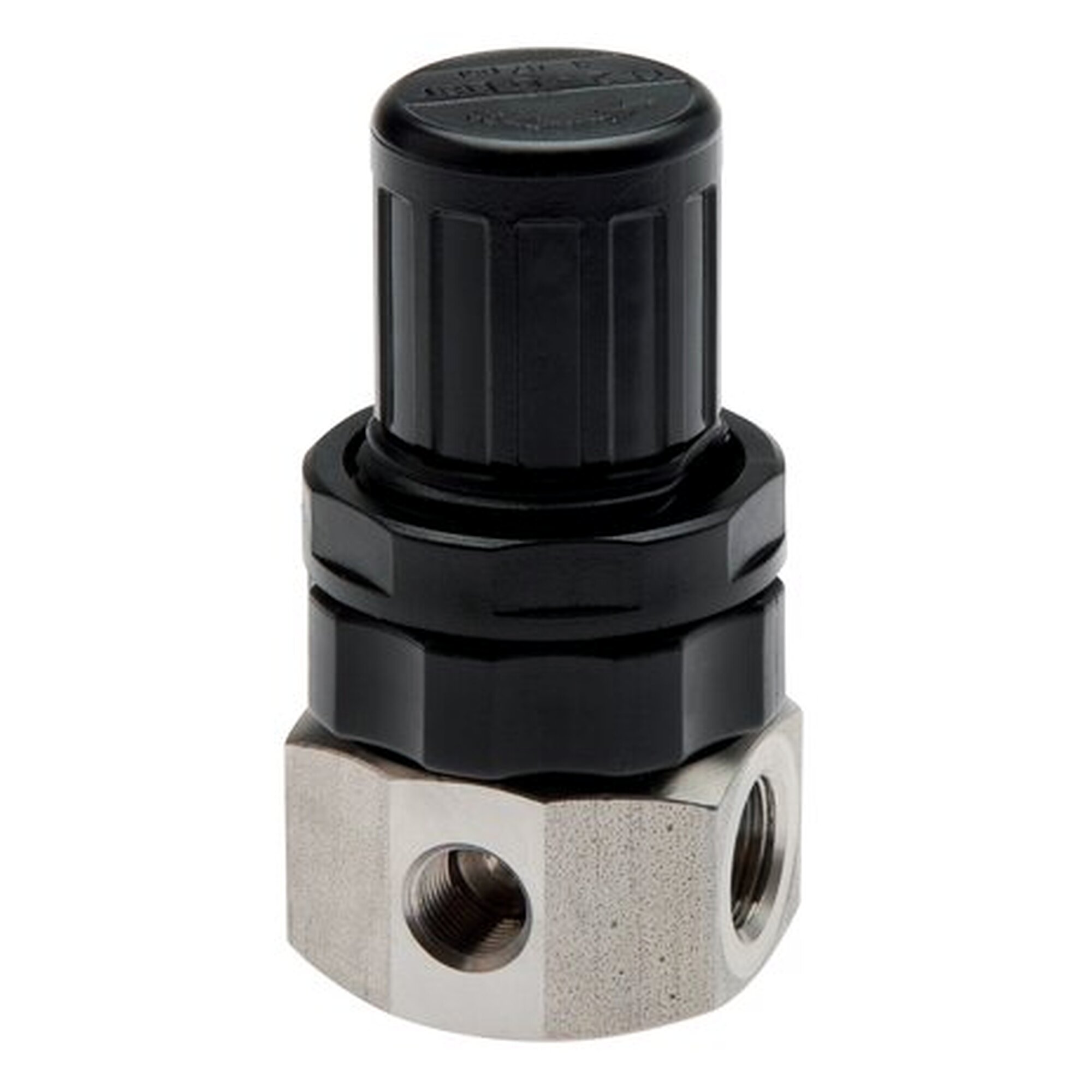 Druckregler, G 1/4", 0,5 - 3 bar, V4A, Temperaturbereich -10 bis +80 °C, nicht rücksteuerbar