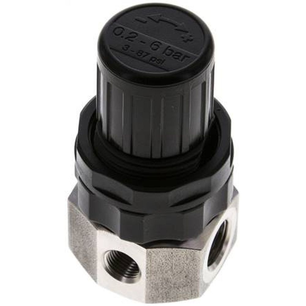 DR 14-6 ES NB Edelstahl-Druckregler G 1/4", 0,5-6bar (nicht rücksteuerbar)