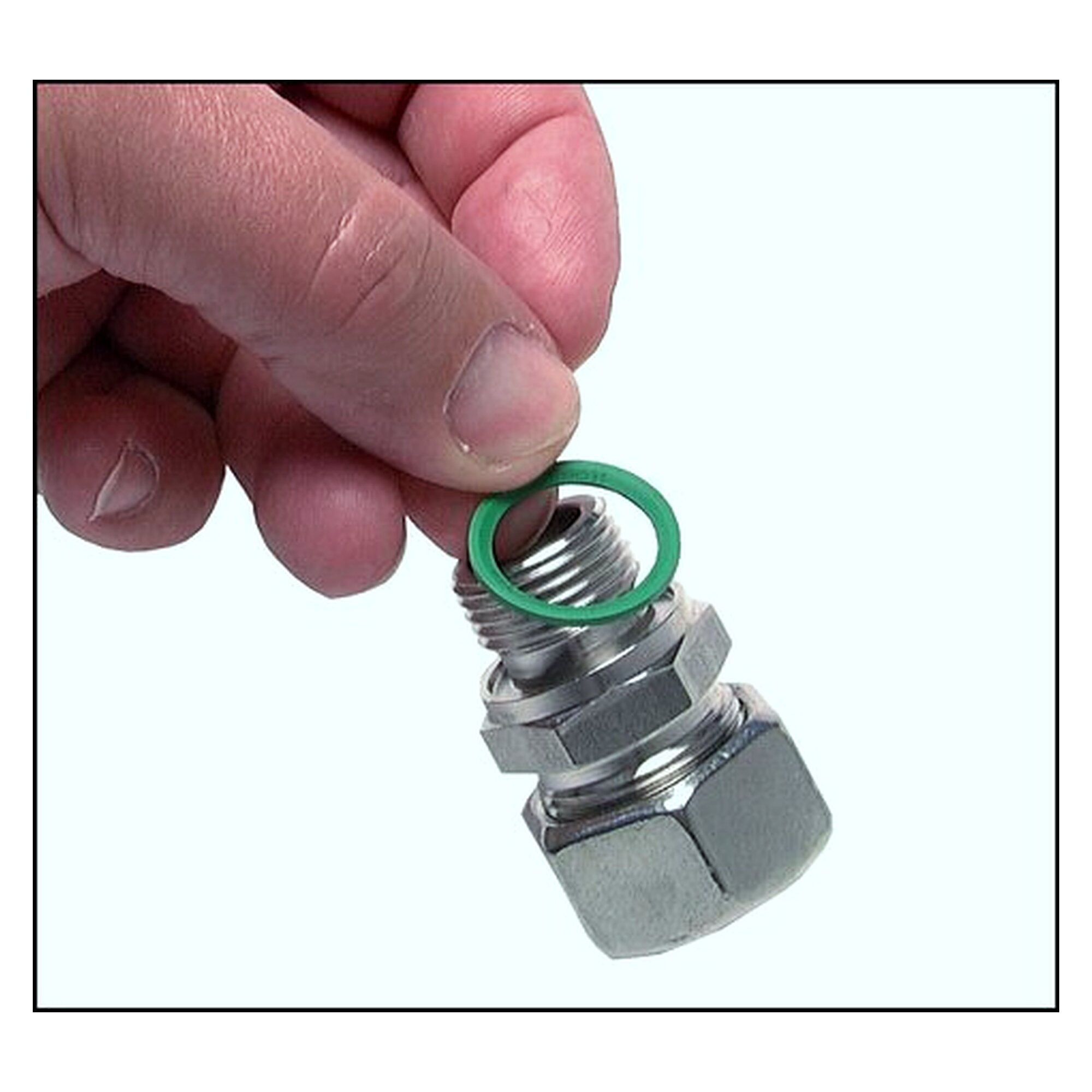 Profile seal for cutting ring fittings M 33x2, NBR, temperature range -35 to +100 °C
