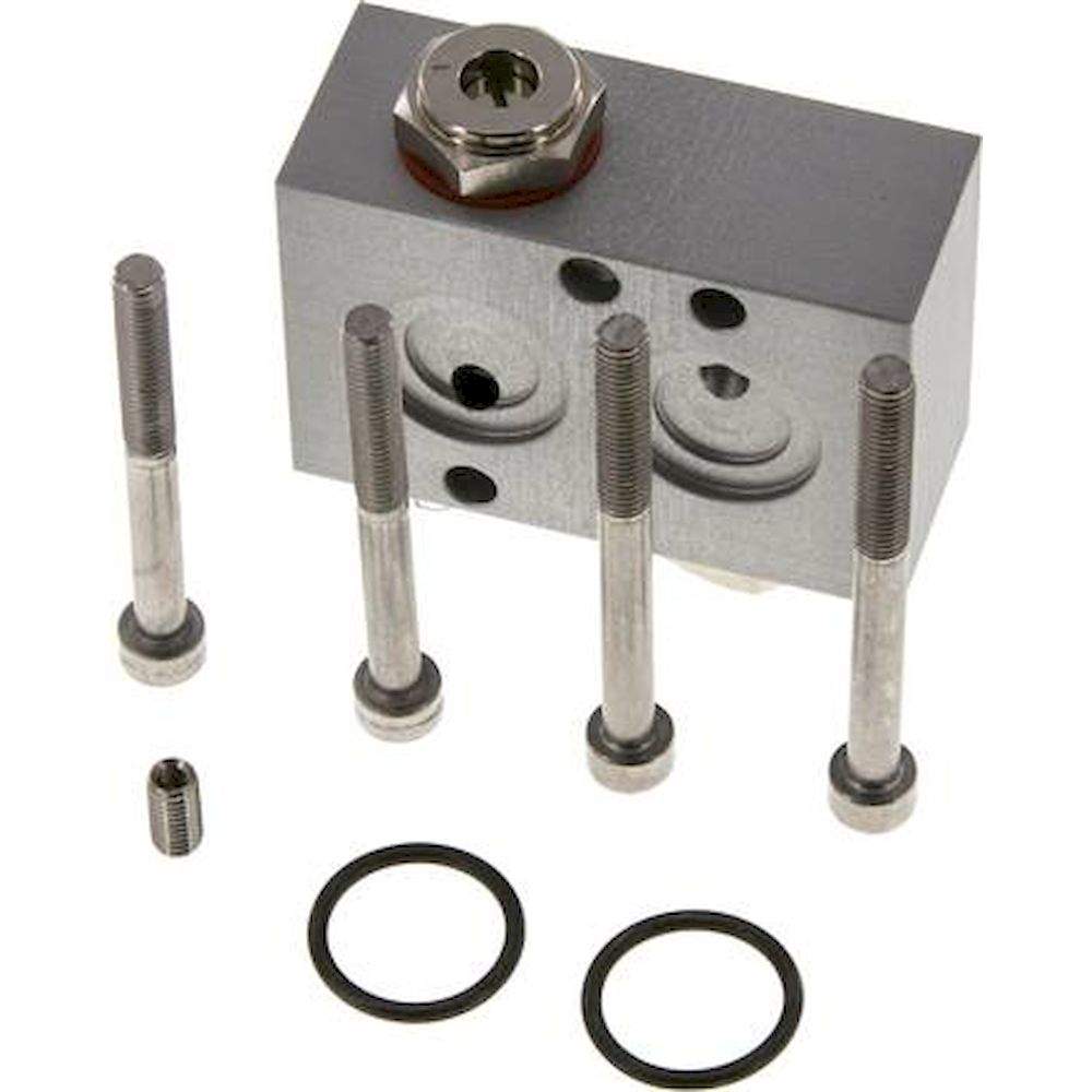 DR-NAMUR-FO. NAMUR adapter plates, 3/2-way flow control for supply air of the side where pressure is applied
