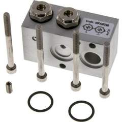 DR-NAMUR-FSFO. NAMUR adapter plates, 3/2-way flow control for supply and exhaust air of the side where pressure is