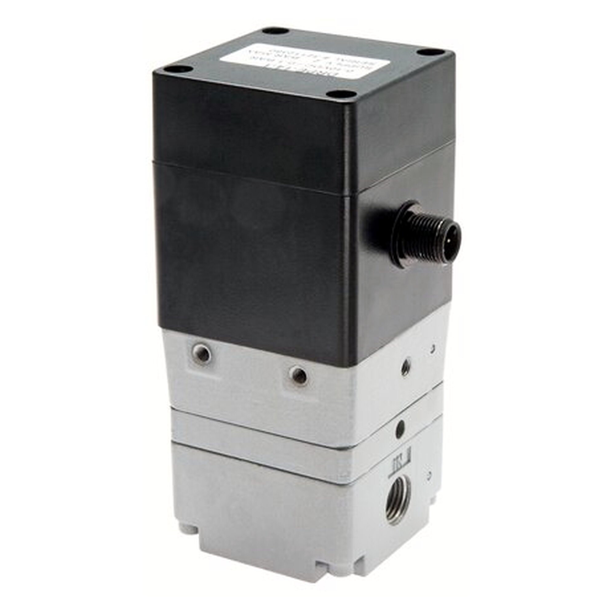 Proportional pressure regulator, G 1/4", 0 - 1 bar, protection IP 65, flow rate 425 l/min, 0 - 10 V