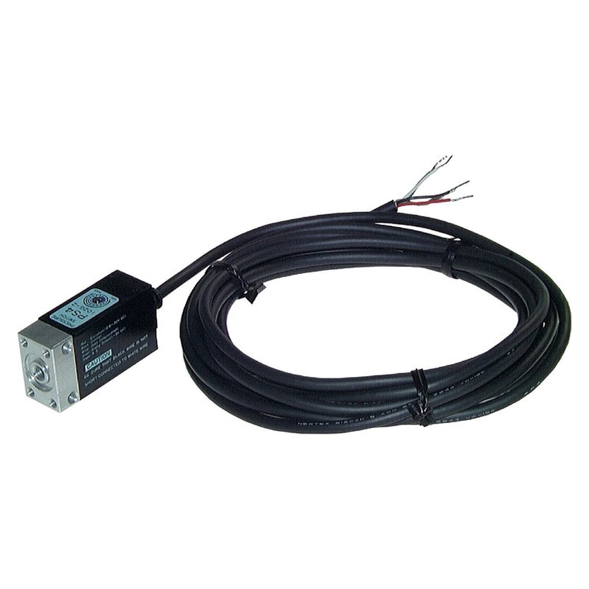 Druckschalter, -1 bis 0 bar, Polycarbonat, Überdrucksicherheit 3 bar, 3 m Kabel (4-adrig)