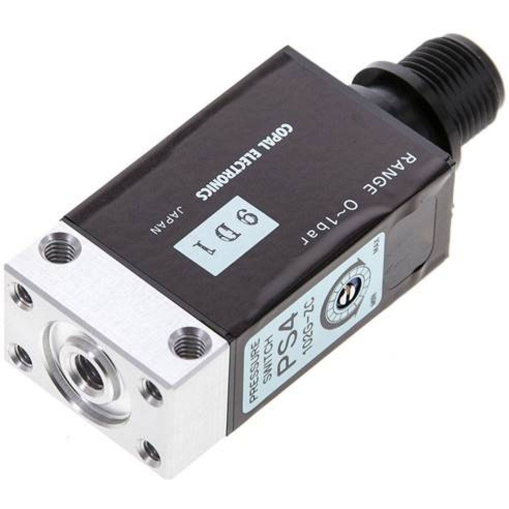 DRSE 1 KST elektron. Druckschalter 0-1 bar, M 12-Stecker (A-codiert, 4-polig)