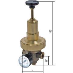 DRV 250-112 Niederdruck-Druckminderer G 1-1/2" 0,2-2 bar