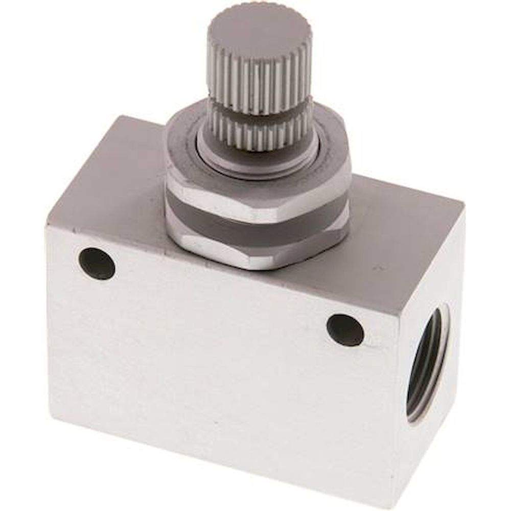 E.MC DRVE-38-C. Block one-way control valve, G 3/8", compact