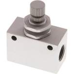 E.MC DRVE-38-C. Block one-way control valve, G 3/8", compact