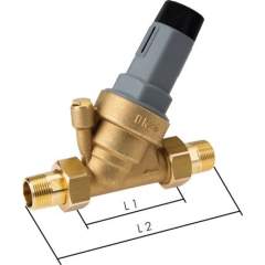 DRW 112 B Druckminderer für Trinkwasser R 1-1/2", 1,5-6 bar, DVGW